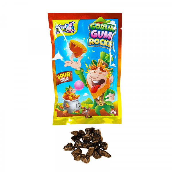 Τσίχλες Goblin Rocks Ξινή Κόκα Κόλα 45g 