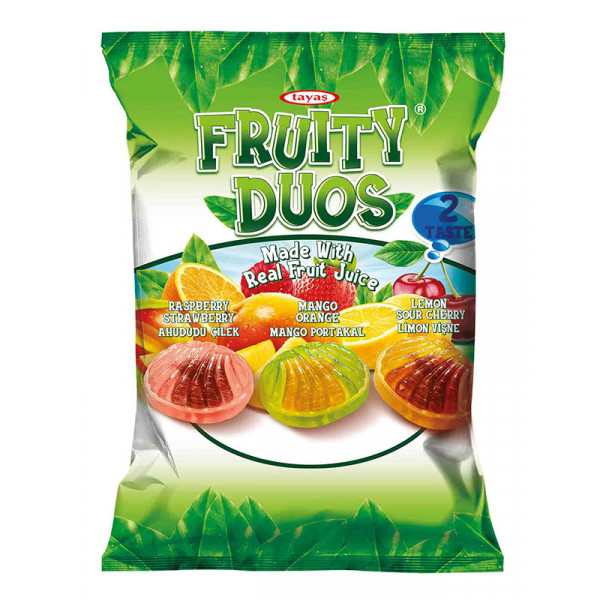 Καραμέλες Fruity Duos 90γρ.
