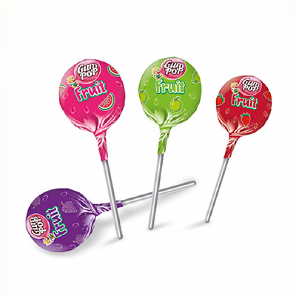 Γλειφιτζούρι Gum Pop Διάφορα Φρούτα