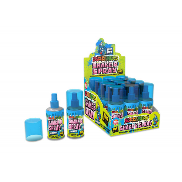 Screamers Blue Razz Shake & Spray 60ml