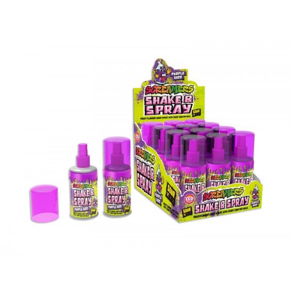 Screamers Purple Razz Shake & Spray 60ml