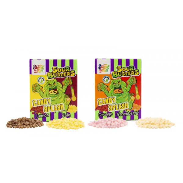 Sour Busters Candy Splash 45g 